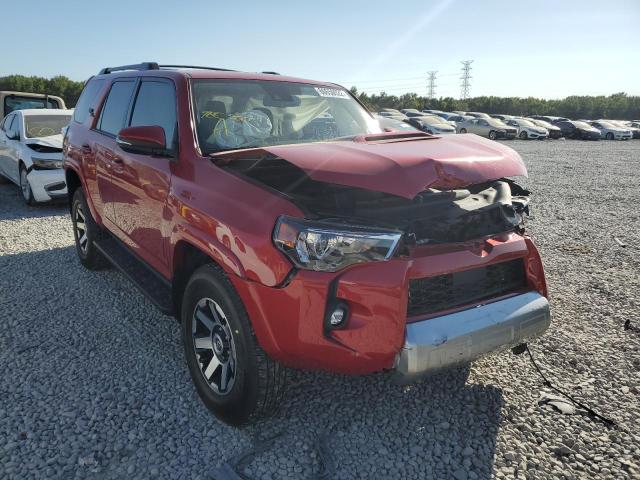 JTERU5JR7M5861413 - 2021 TOYOTA 4RUNNER SR5 PREMIUM RED photo 1