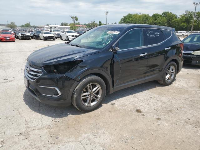 5NMZTDLB6JH090971 - 2018 HYUNDAI SANTA FE S BLACK photo 1