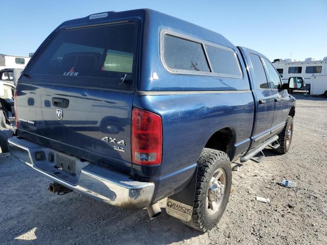 3D7KS28C25G774465 - 2005 DODGE RAM 2500 ST BLUE photo 3