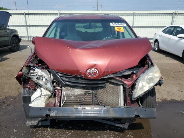 5TDKK3DC0BS044167 - 2011 TOYOTA SIENNA LE RED photo 5