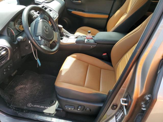 JTJDARDZ9M2243017 - 2021 LEXUS NX 300 BASE ვერცხლისფერი ფოტო 7