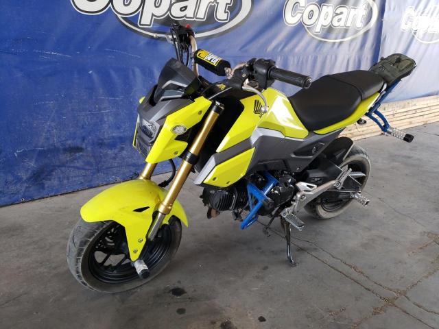 MLHJC7518J5000366 - 2018 HONDA GROM YELLOW photo 2