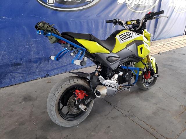 MLHJC7518J5000366 - 2018 HONDA GROM YELLOW photo 4