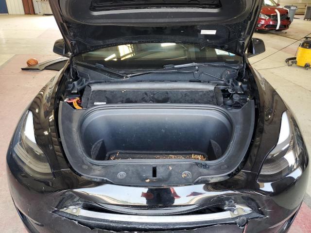 7SAYGDEFXNF508359 - 2022 TESLA MODEL Y BLACK photo 12