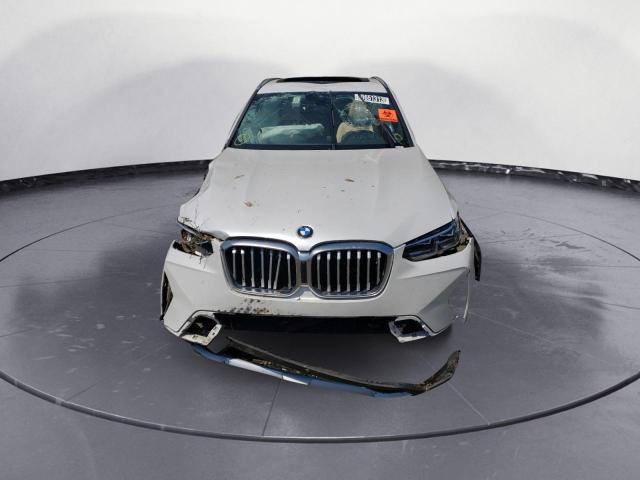 WBX57DP06NN155552 - 2022 BMW X3 XDRIVE30I WHITE photo 5