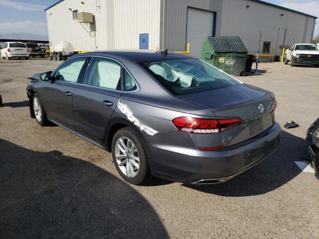 1VWSA7A34LC009517 - 2020 VOLKSWAGEN PASSAT SE GRAY photo 2