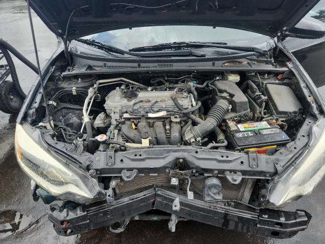 2T1BURHE2GC483427 - 2016 TOYOTA COROLLA L BLACK photo 11