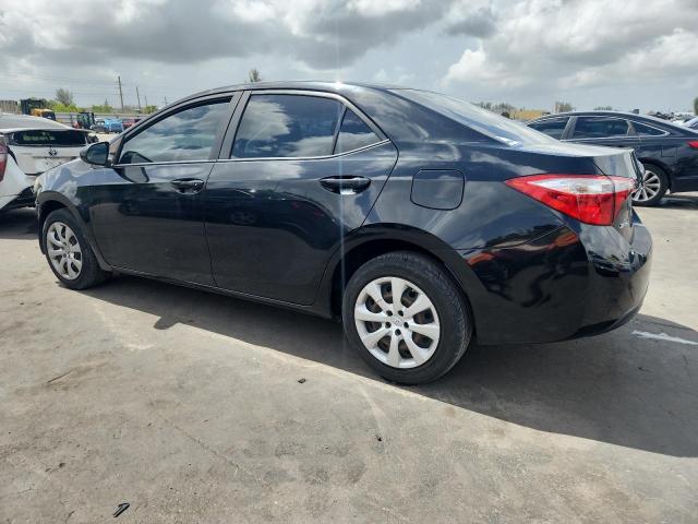 2T1BURHE2GC483427 - 2016 TOYOTA COROLLA L BLACK photo 2