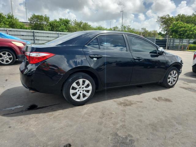 2T1BURHE2GC483427 - 2016 TOYOTA COROLLA L BLACK photo 3