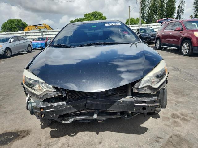 2T1BURHE2GC483427 - 2016 TOYOTA COROLLA L BLACK photo 5