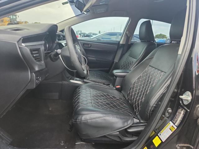 2T1BURHE2GC483427 - 2016 TOYOTA COROLLA L BLACK photo 7