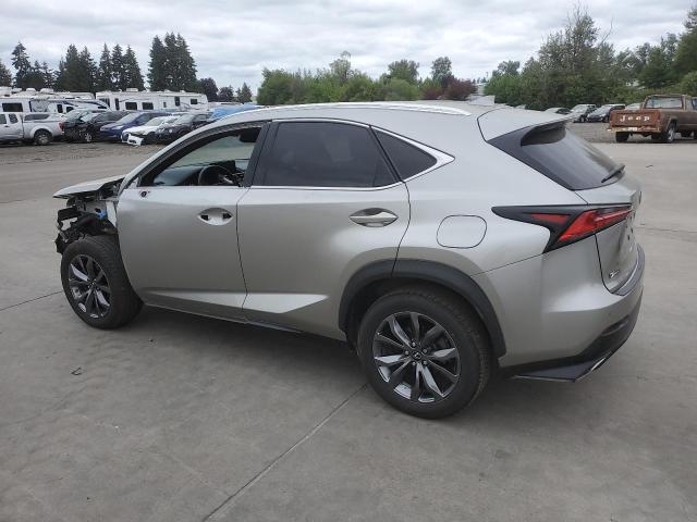 JTJYARBZ3J2090778 - 2018 LEXUS NX 300 BASE Argent photo 2