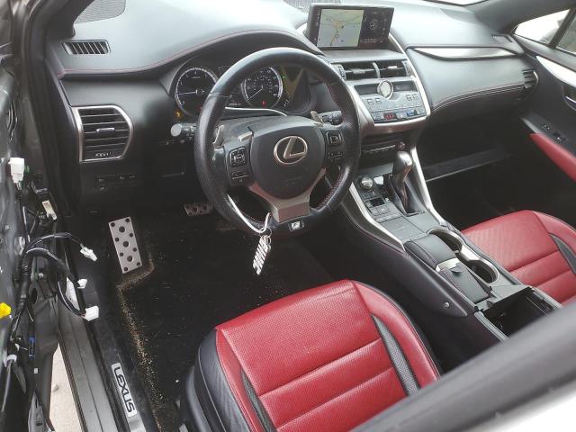 JTJYARBZ3J2090778 - 2018 LEXUS NX 300 BASE Argent photo 8