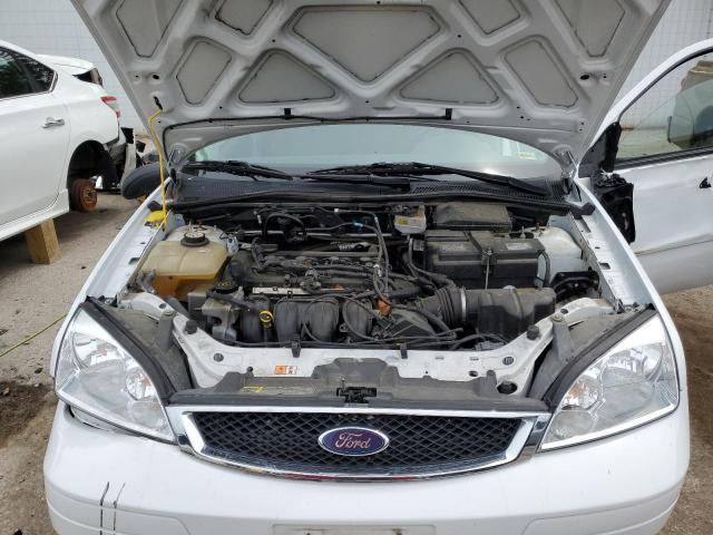 1FAFP34N27W226986 - 2007 FORD FOCUS ZX4 WHITE photo 11