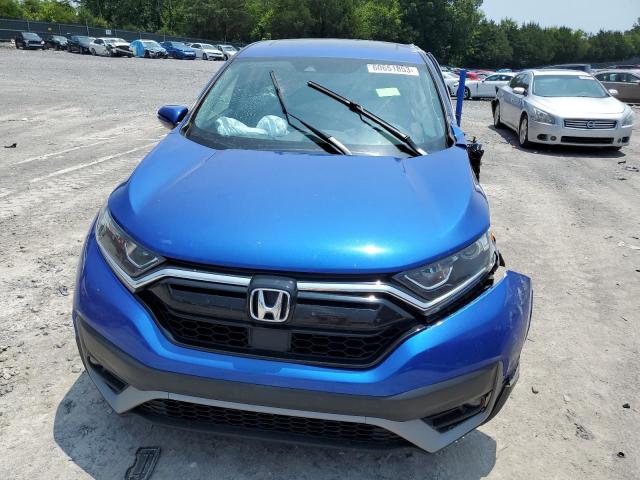 7FARW1H86LE010645 - 2020 HONDA CR-V EXL BLUE photo 5