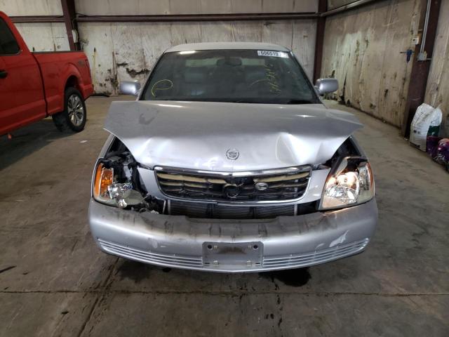 1G6KE57Y73U133552 - 2003 CADILLAC DEVILLE DHS SILVER photo 5