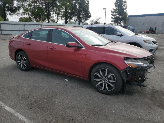 1G1ZG5ST1NF118840 - 2022 CHEVROLET MALIBU RS RED photo 4