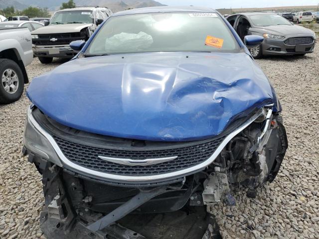 1C3CCCEG0FN556983 - 2015 CHRYSLER 200 C BLUE photo 5