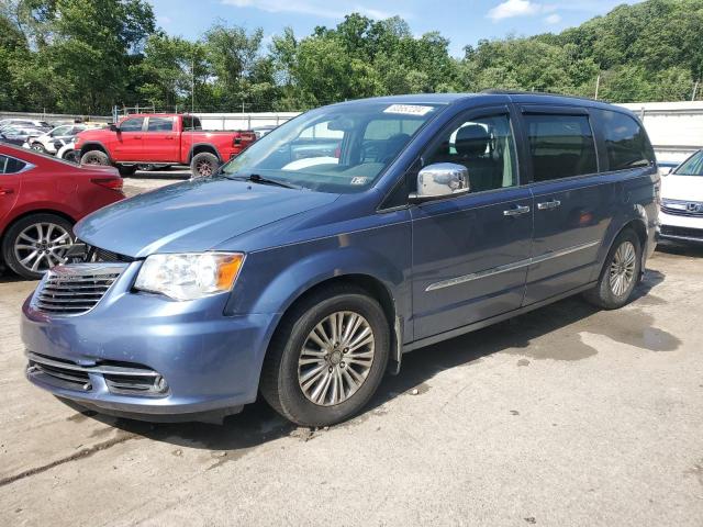 2C4RC1CG7CR116934 - 2012 CHRYSLER TOWN & COU TOURING L BLUE photo 1