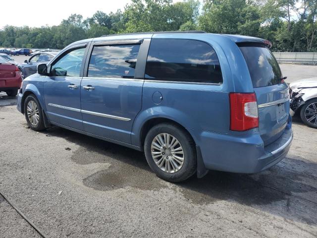 2C4RC1CG7CR116934 - 2012 CHRYSLER TOWN & COU TOURING L BLUE photo 2