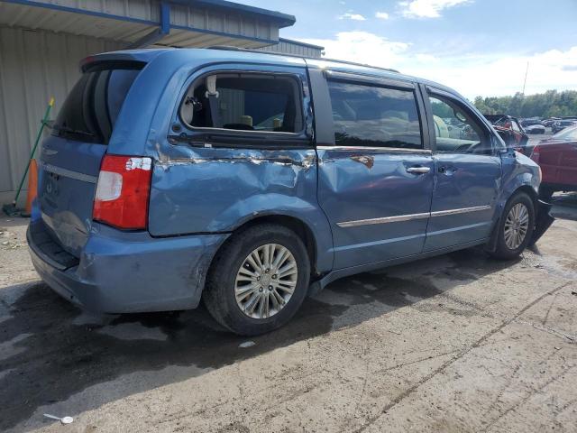 2C4RC1CG7CR116934 - 2012 CHRYSLER TOWN & COU TOURING L BLUE photo 3