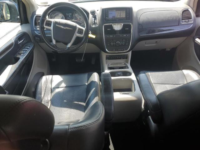 2C4RC1CG7CR116934 - 2012 CHRYSLER TOWN & COU TOURING L BLUE photo 8