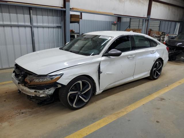 1HGCV1F3XJA211760 - 2018 HONDA ACCORD SPORT WHITE photo 1