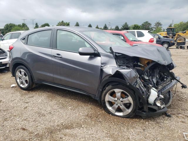 3CZRU6H34HG702580 - 2017 HONDA HR-V LX GRAY photo 4