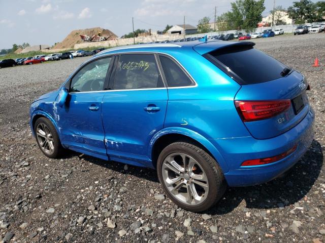 WA1EFCFSXGR019900 - 2016 AUDI Q3 PREMIUM PLUS BLUE photo 2