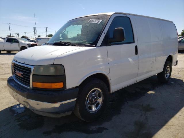 1GTEG15XX61102700 - 2006 GMC SAVANA G1500 WHITE photo 1