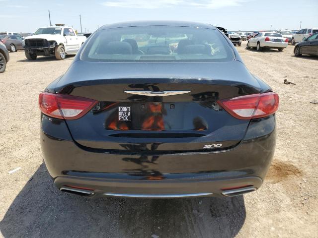 1C3CCCAB9GN168792 - 2016 CHRYSLER 200 LIMITED BLACK photo 6