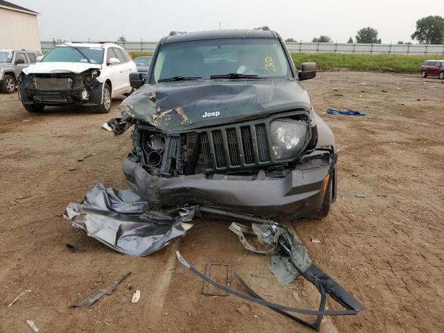 1J4PN3GK2AW148538 - 2010 JEEP LIBERTY RENEGADE GREEN photo 5