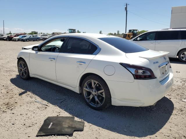 1N4AA5AP5EC910099 - 2014 NISSAN MAXIMA S WHITE photo 2