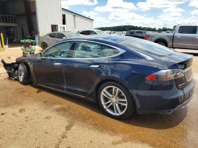 5YJSA1CN5DFP06102 - 2013 TESLA MODEL S 蓝色 照片 2