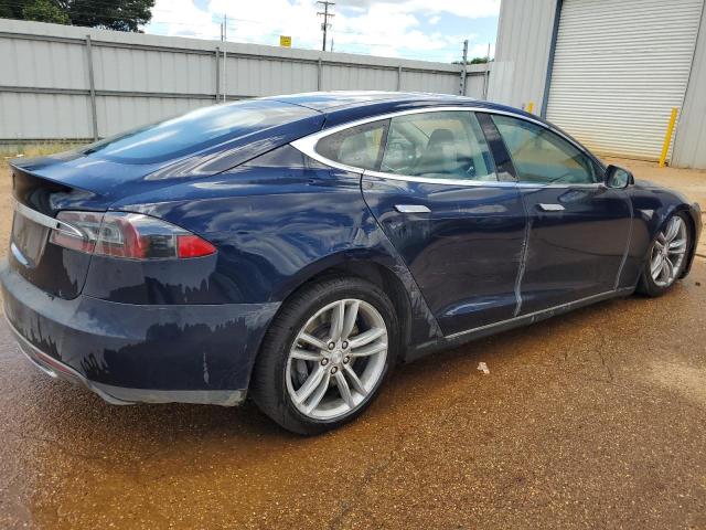 5YJSA1CN5DFP06102 - 2013 TESLA MODEL S BLUE photo 3