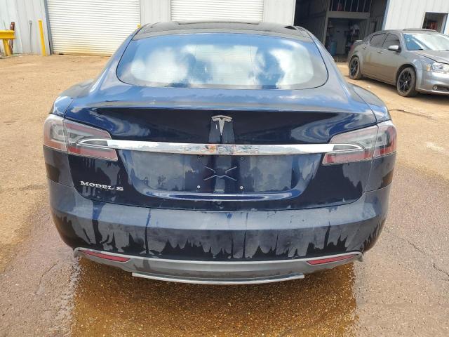5YJSA1CN5DFP06102 - 2013 TESLA MODEL S 蓝色 照片 6