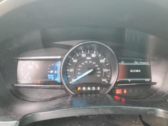 1FM5K8GT3HGA27433 - 2017 FORD EXPLORER SPORT SILVER photo 9