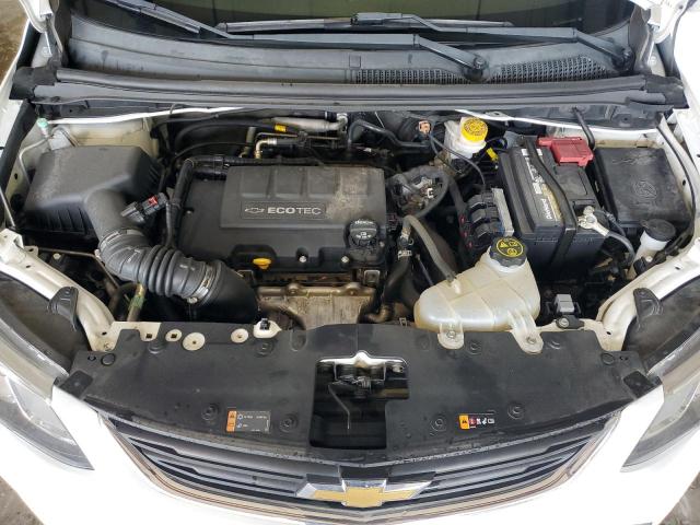 1G1JG6SB3K4132868 - 2019 CHEVROLET SONIC Blanc photo 12