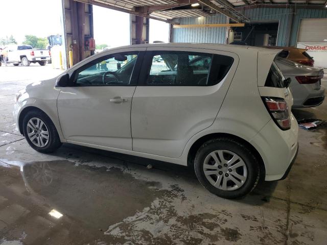 1G1JG6SB3K4132868 - 2019 CHEVROLET SONIC Blanc photo 2