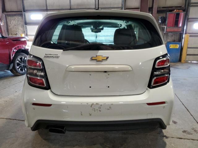 1G1JG6SB3K4132868 - 2019 CHEVROLET SONIC Blanc photo 6