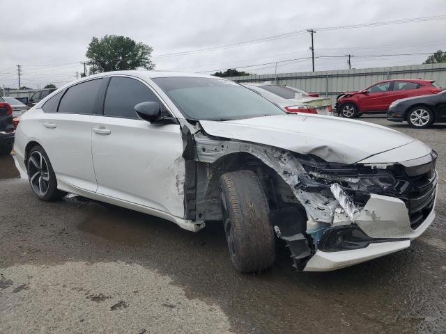 1HGCV2F32NA019289 - 2022 HONDA ACCORD SPORT 白色 照片 4