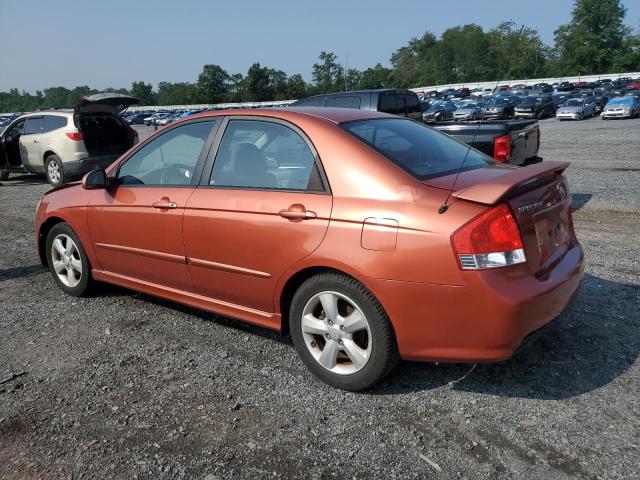 KNAFE122285018995 - 2008 KIA SPECTRA EX ORANGE photo 2