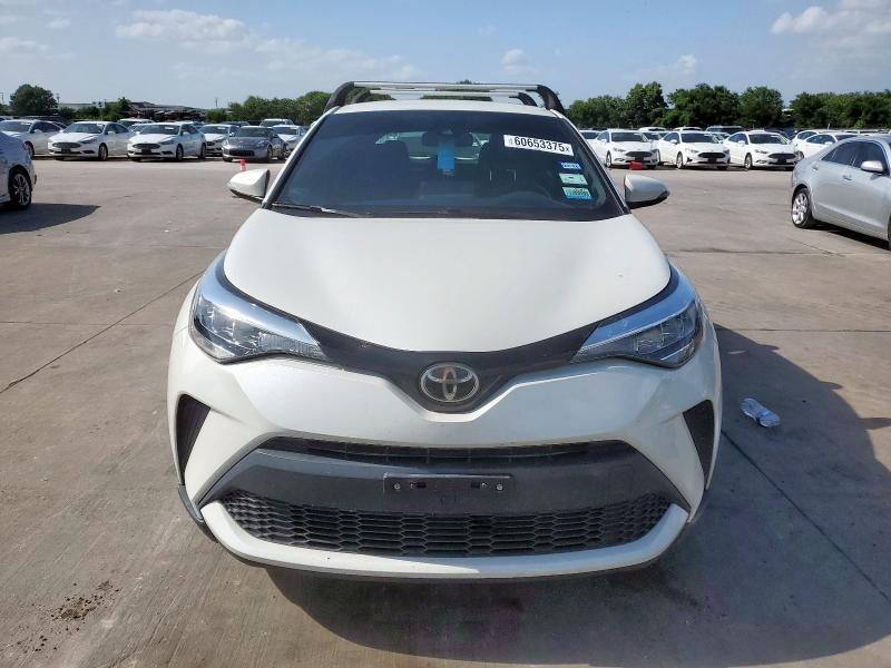 JTNKHMBX1L1085797 - 2020 TOYOTA C-HR XLE WHITE photo 5
