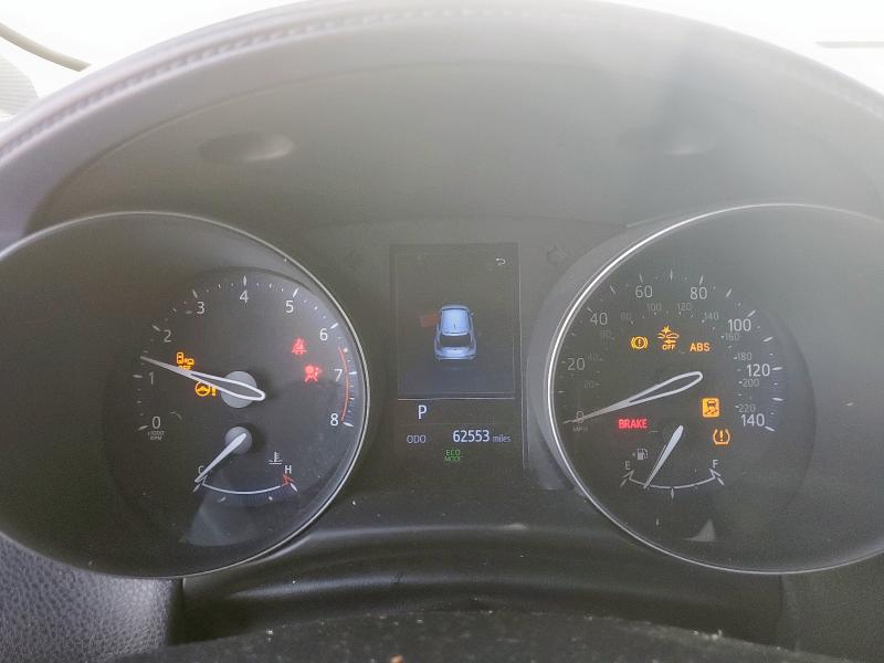 JTNKHMBX1L1085797 - 2020 TOYOTA C-HR XLE WHITE photo 9