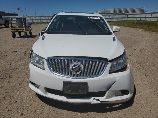 1G4GE5EV3AF230790 - 2010 BUICK LACROSSE CXS WHITE photo 5
