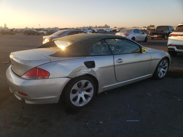 WBAEK73494B322764 - 2004 BMW 645 CI AUTOMATIC Күміс фото 3