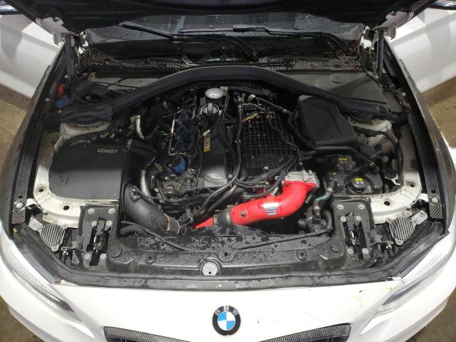 WBA2J7C52JVB28654 - 2018 BMW M240XI WHITE photo 11