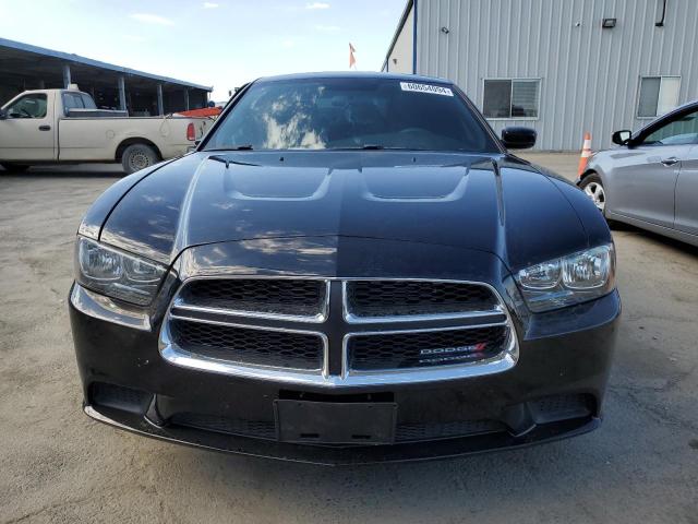 2C3CDXBGXDH625290 - 2013 DODGE CHARGER SE BLACK photo 5