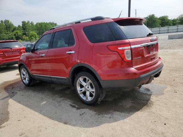 1FMHK8F82BGA41907 - 2011 FORD EXPLORER LIMITED წითელი ფოტო 2