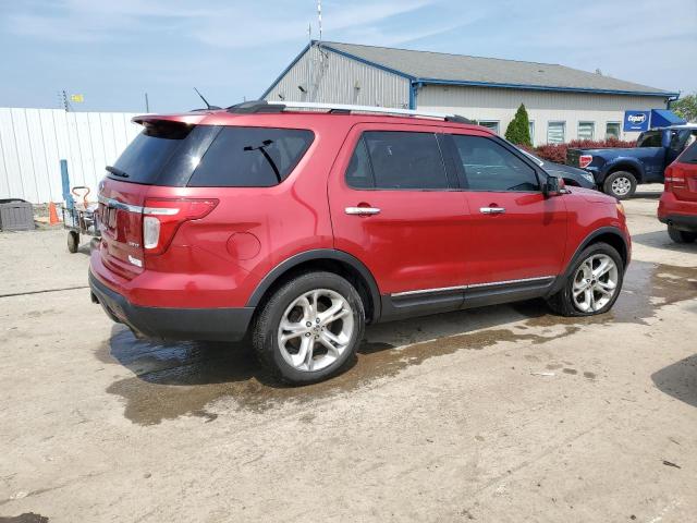 1FMHK8F82BGA41907 - 2011 FORD EXPLORER LIMITED წითელი ფოტო 3